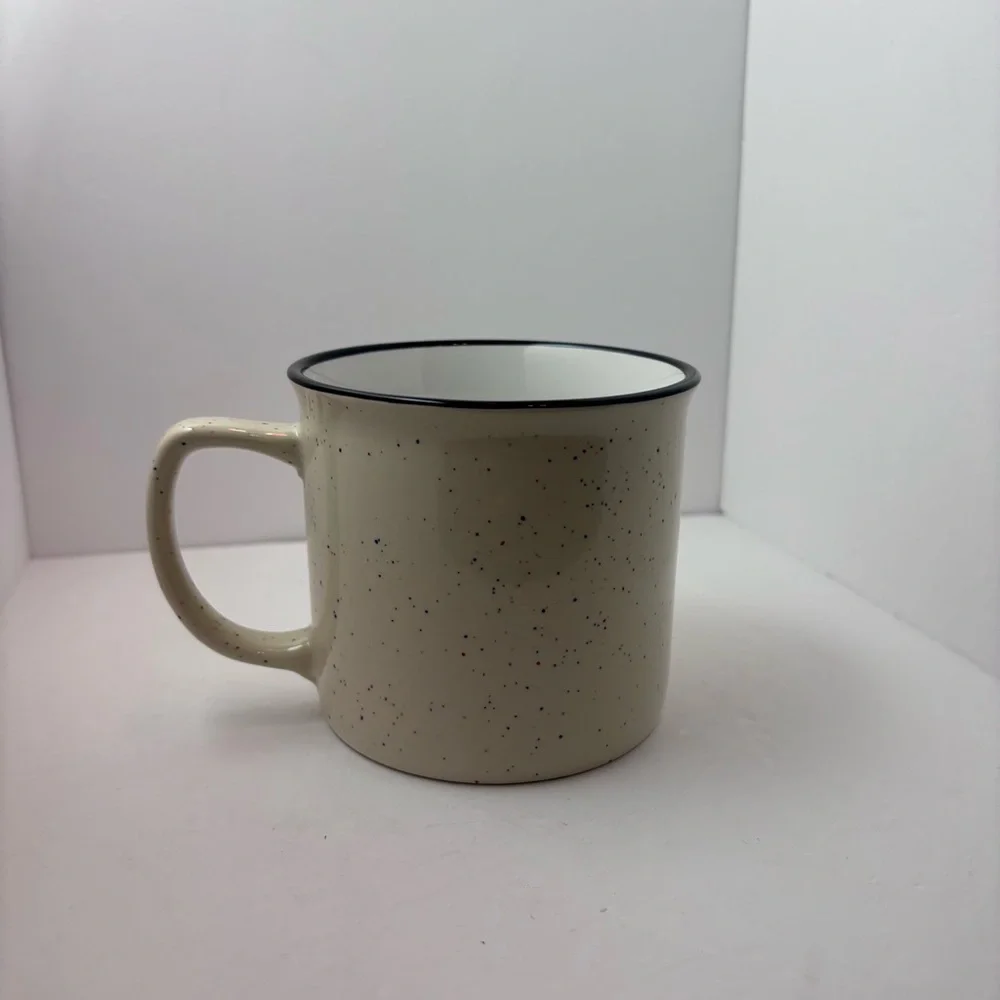 Speckled Cream Coffee Mug‎